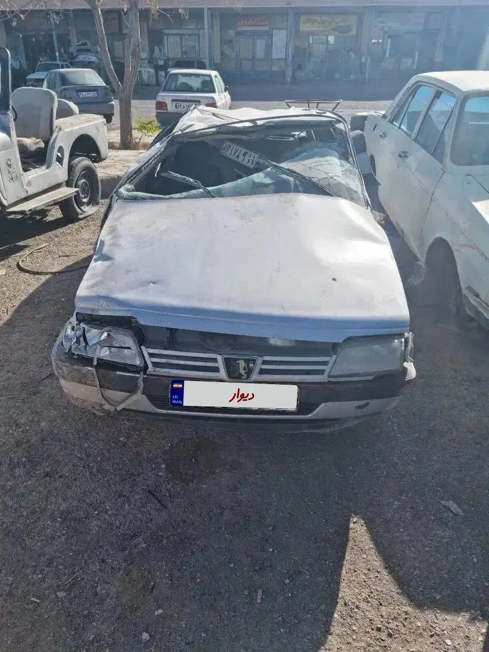 پژو ۴۰۵ تصادفی مدل ۸۷ مزایده ای|خودرو سواری و وانت|فردوس (خراسان), |دیوار