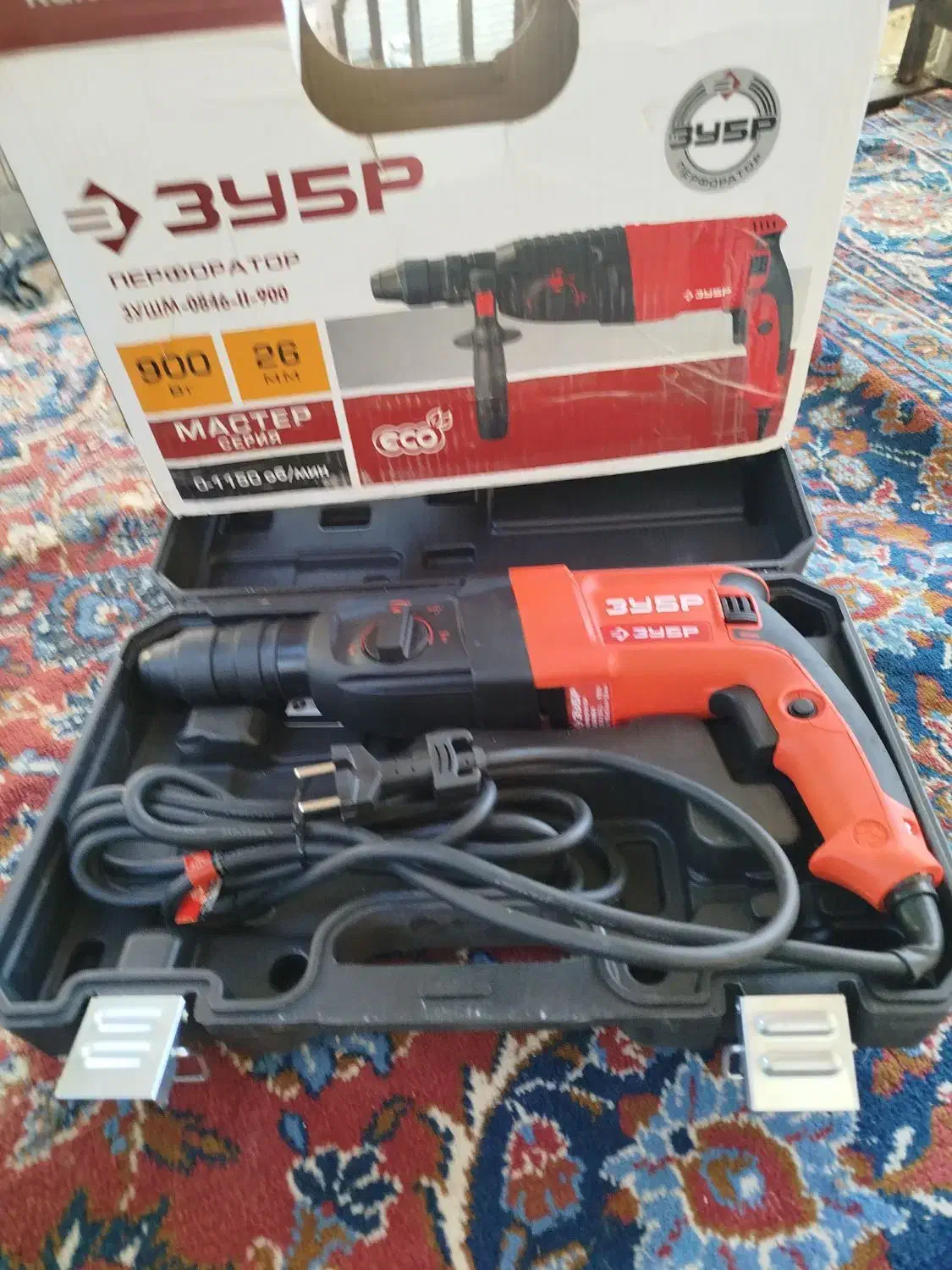 دریل سه کاره روسی 900وات صفر|ماشینآلات صنعتی|جوانرود, |دیوار