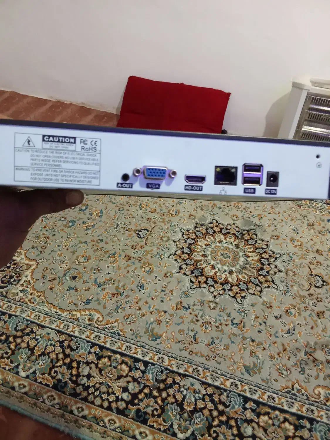 دی وی ار 10کانال با هارد 500گیگ|دوربین مداربسته|رباط‌کریم, رباط‌کریم|دیوار