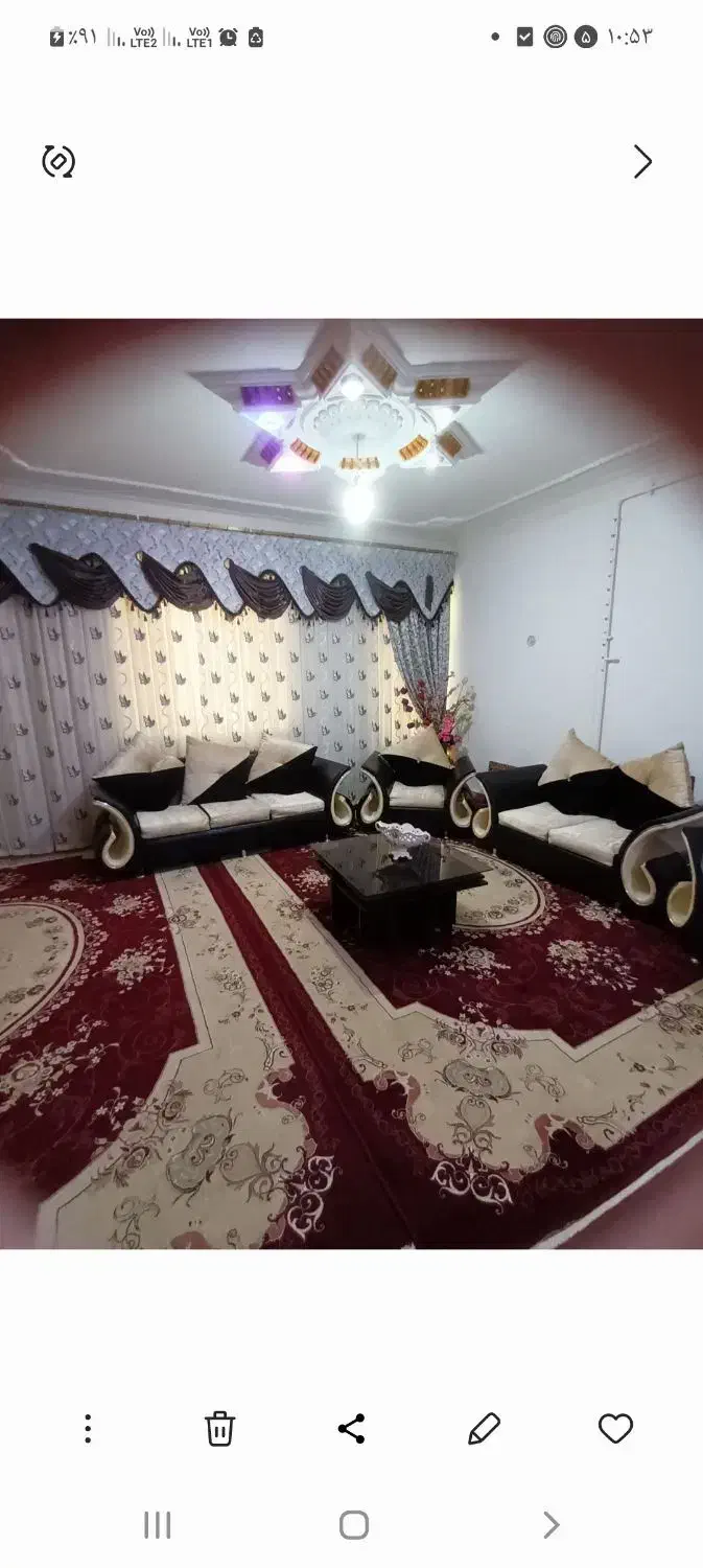 مبل کاملا سالم|مبلمان خانگی و میز عسلی|اسفرورین, |دیوار