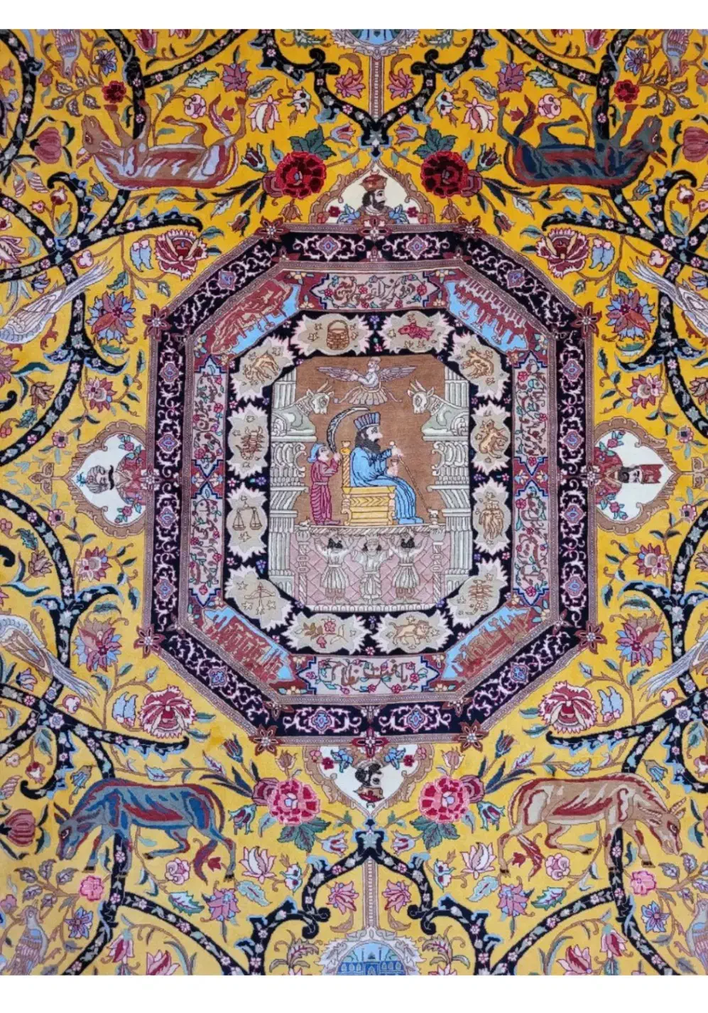 دستباف چله ابریشم۲۴متری|فرش|تهران, منیریه|دیوار