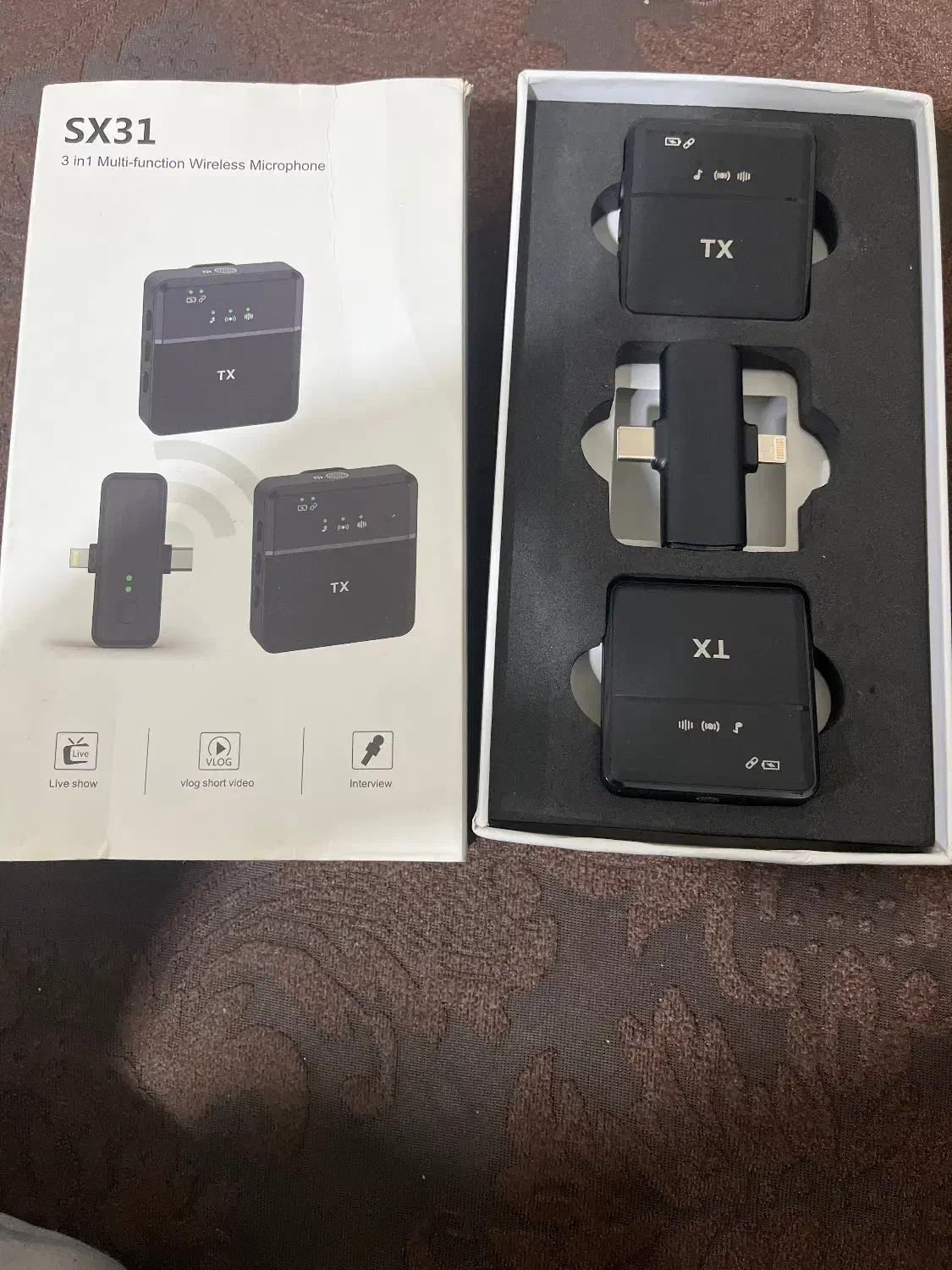 میکروفون یقه ای|لوازم جانبی موبایل و تبلت|بندرعباس, |دیوار