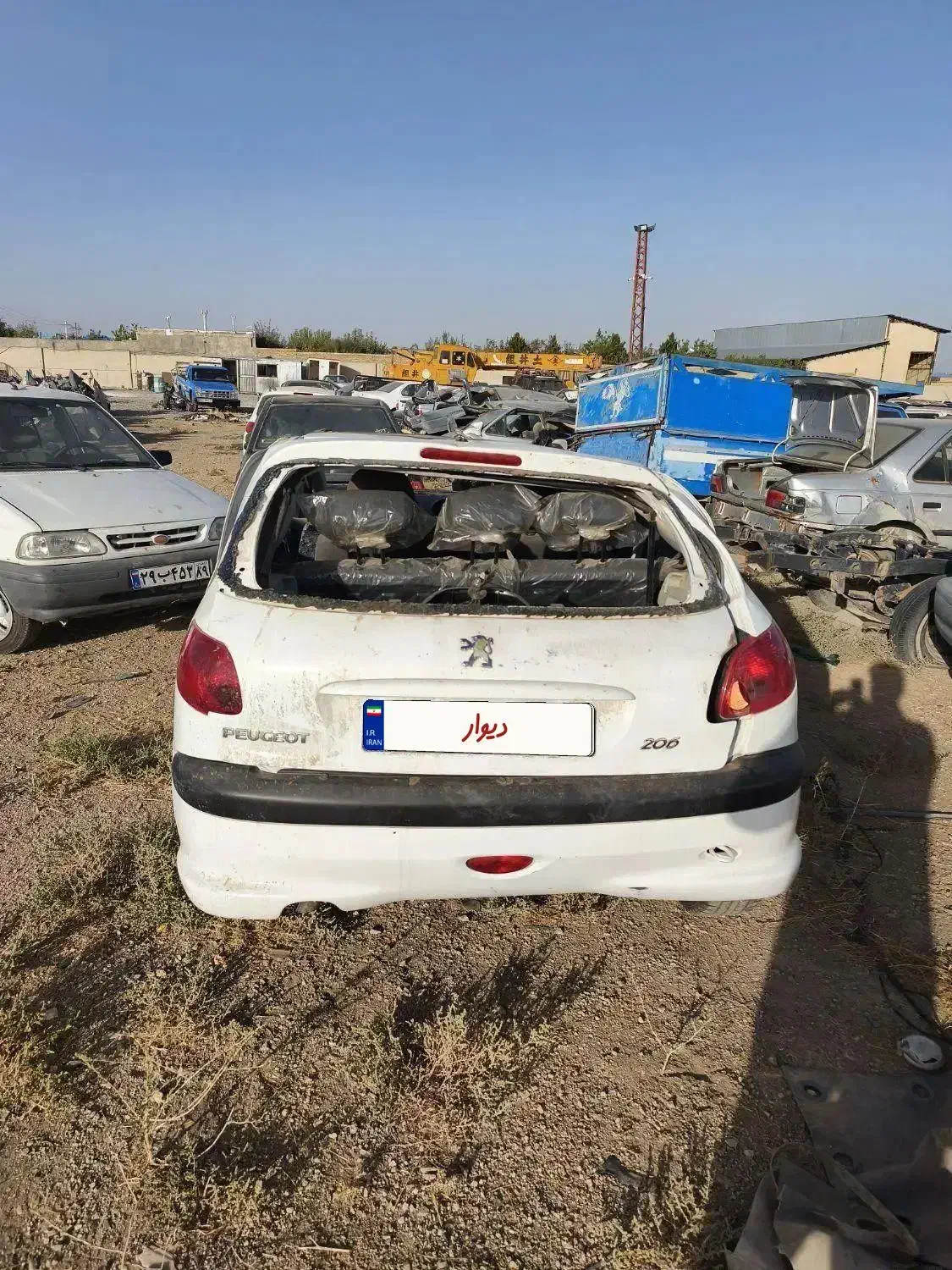 206سقف پانا|خودرو سواری و وانت|تاکستان, |دیوار