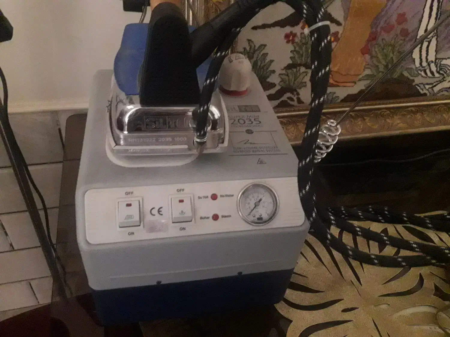 اتوی مخزن دار سیلتر ترک مدل ۲۰۳۵ در حد نو|اتو و لوازم اتو|کاشان, مفتح|دیوار