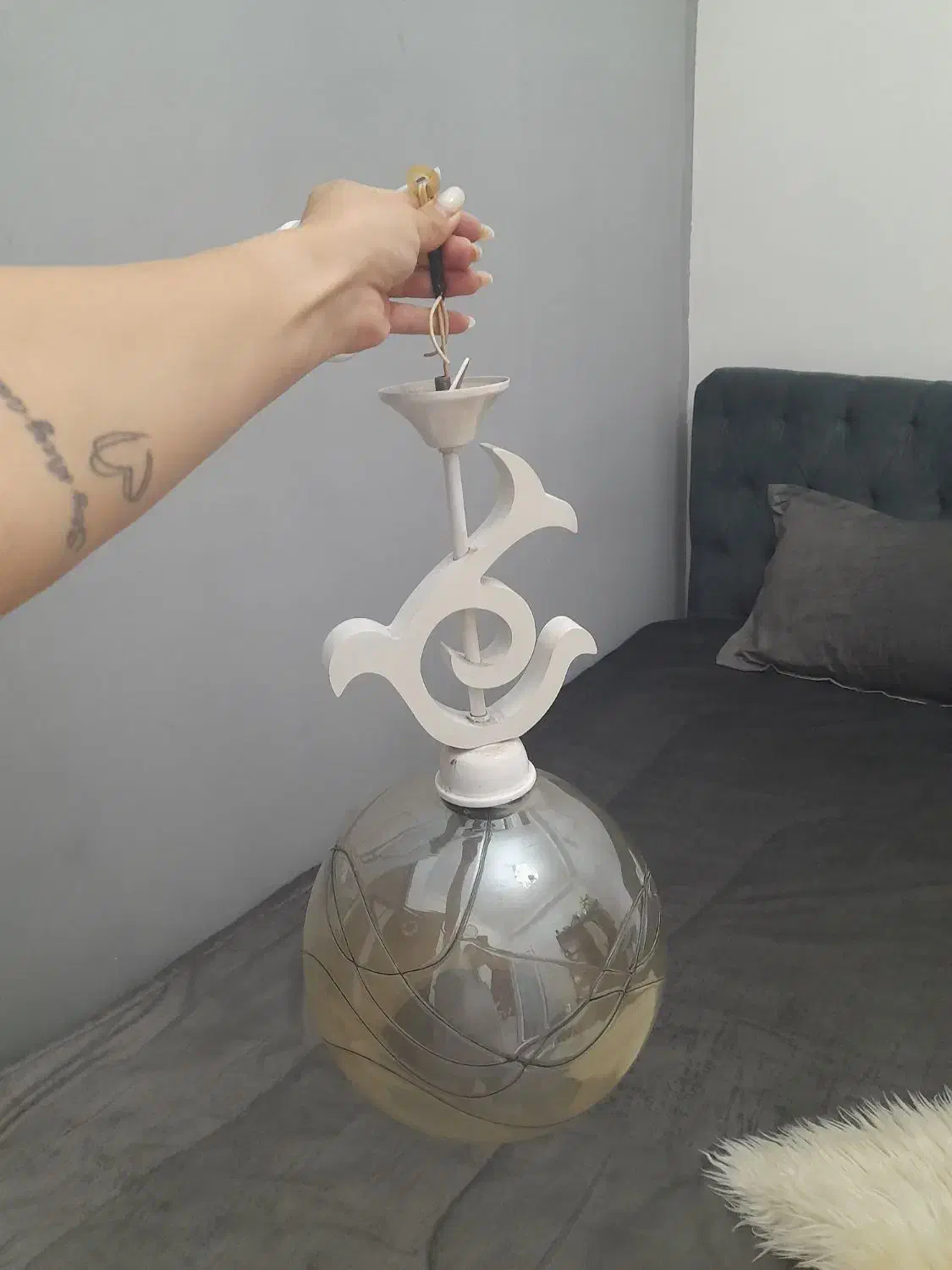 لوستر|لوستر و چراغ آویز|گرگان, |دیوار