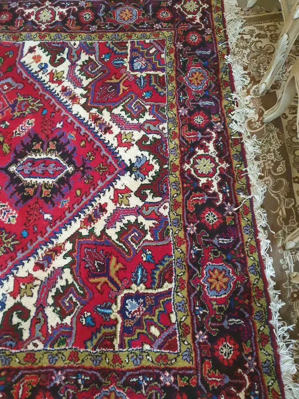 فرش دستباف نقشه و بافت هریس|فرش|شهریار, شهرک امیریه|دیوار