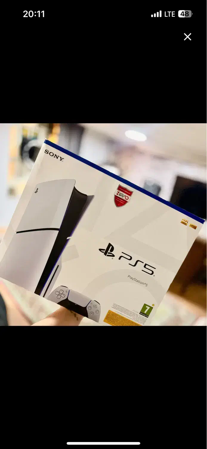 فروش یک دستگاه ps5 + led|کنسول، بازی ویدئویی و آنلاین|کرمانشاه, |دیوار