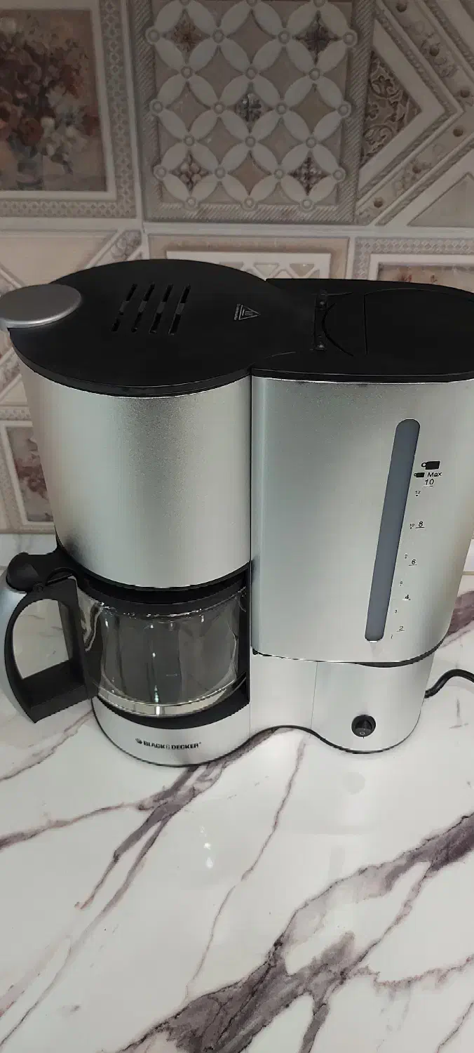 قهوه ساز آمریکایی بلک اند دکر|سماور، چای‌ساز، قهوه‌ساز|اشتهارد, |دیوار