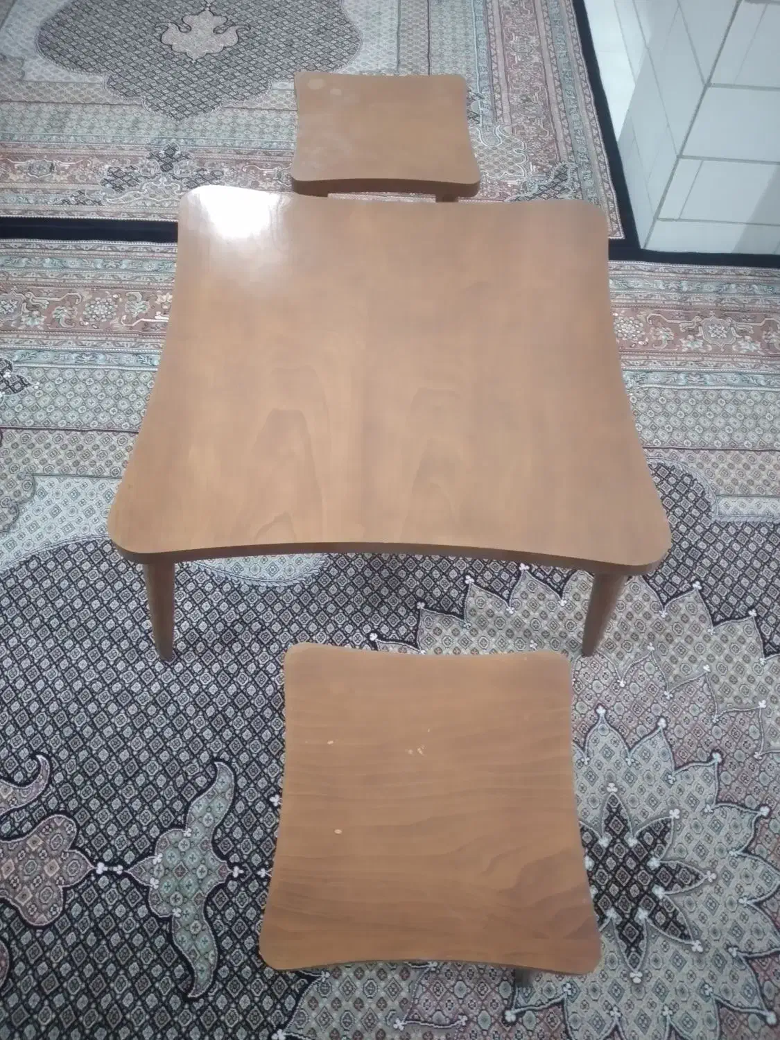 ۳ عدد میز عسلی|مبلمان خانگی و میز عسلی|اراک, |دیوار