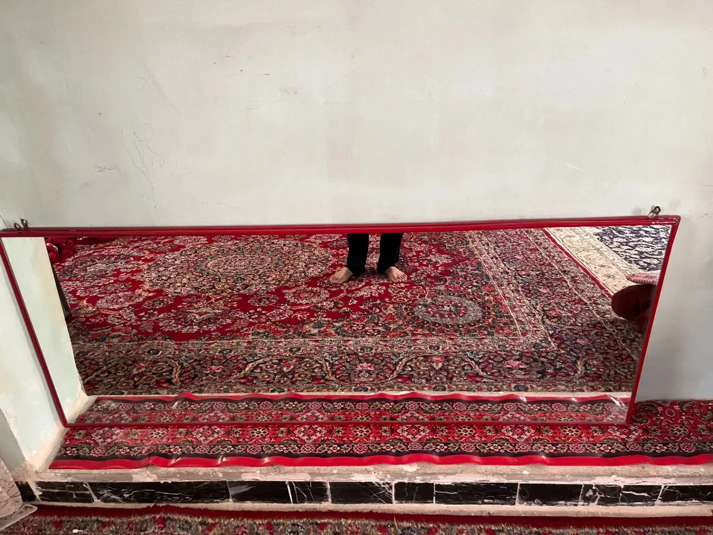 آینه قدی با قاب|آینه|کرمان, |دیوار