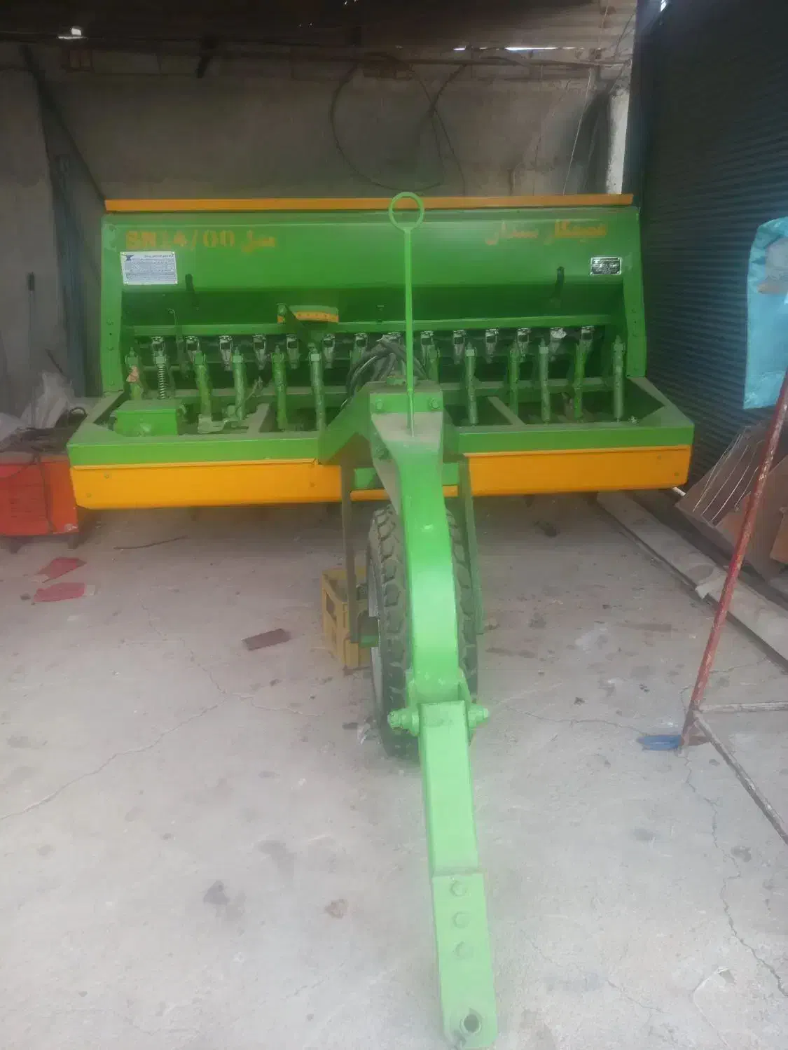 ردیف کار سندان ۱۴ ردیفه خشک بدون کارکرد|ماشینآلات صنعتی|بیله سوار, |دیوار