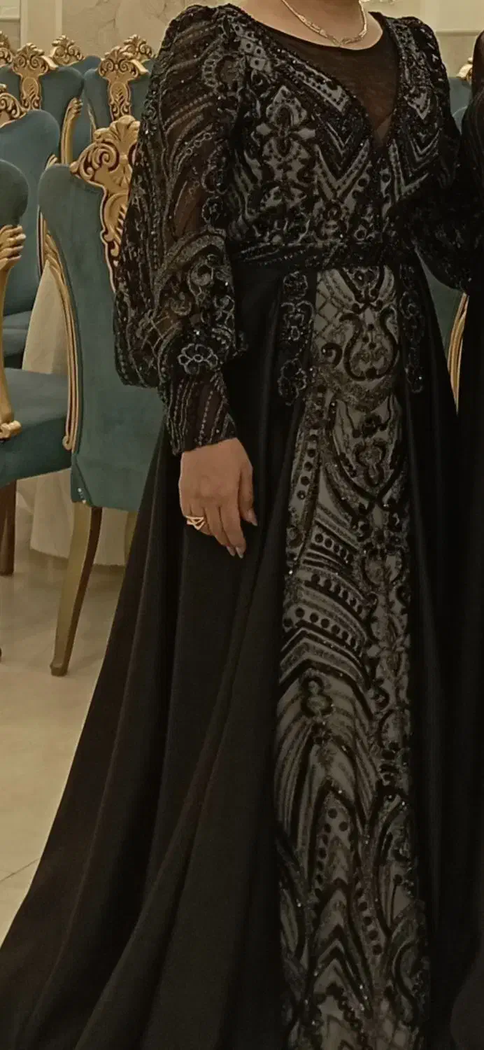 پیراهن مجلسی دو عدد|لباس|تربتحیدریه, کاشانی|دیوار