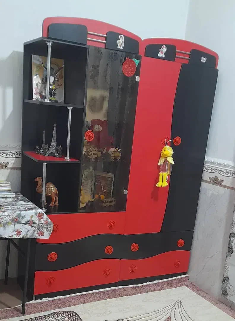 کمد وبوفه نوجوان|تخت و سرویس خواب|خرمشهر, |دیوار