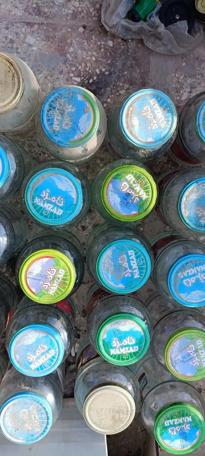 شیشه رب نامزد|ظروف نگهدارنده، پلاستیکی، یک‌بارمصرف|نجف‌آباد, یزدانشهر|دیوار