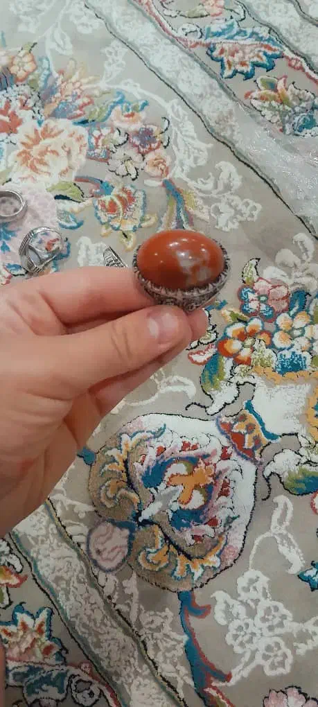 انگشتر نقره|کلکسیون اشیاء عتیقه|یزد, |دیوار