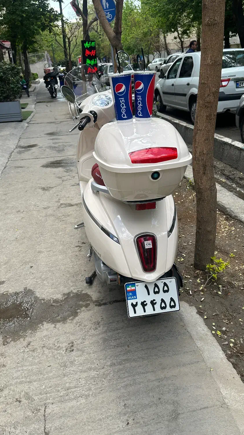 موتورسیکلت کاوان ام جی MJ طرح وسپا مدل ۱۴۰۲|موتورسیکلت|تهران, بنی‌هاشم|دیوار