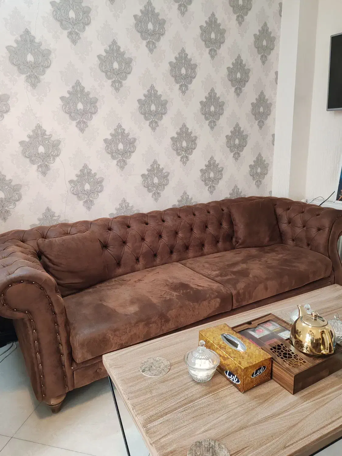 نیم ست چستر|مبلمان خانگی و میز عسلی|مشهد, فلسطین|دیوار