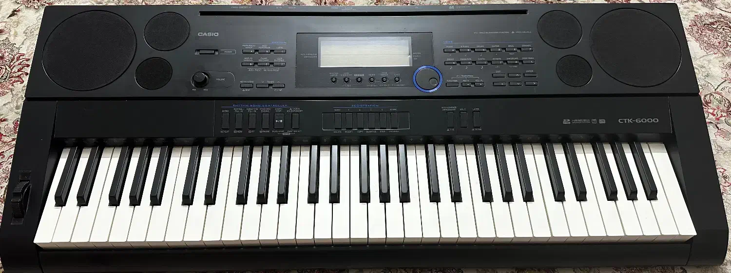 کیبورد تاچ دار کاسیو stk-6000|پیانو، کیبورد، آکاردئون|مشهد, حجاب (شهرک غرب)|دیوار