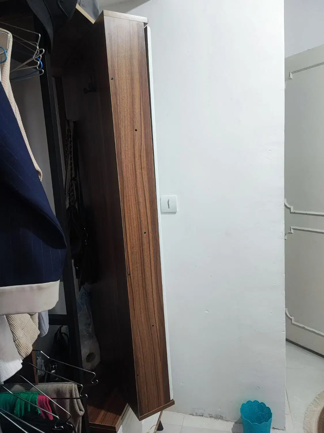 چوب لباسی آینه دار با دو کشو زیر جدا میشه|جاکفشی، کمد، دراور|کرج, گلشهر|دیوار