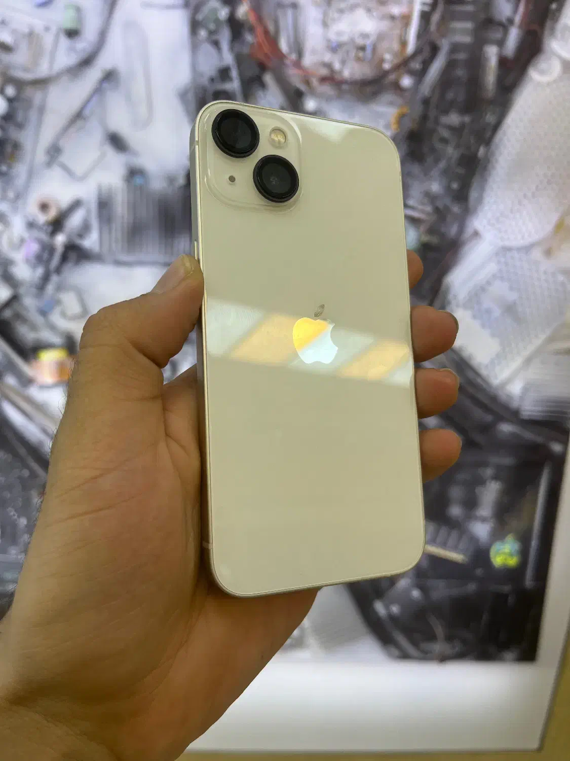 ایفون 13نرمال رنگ سفید پارت نامبرCH/A۱۲۸گیگ|موبایل|اصفهان, احمدآباد|دیوار