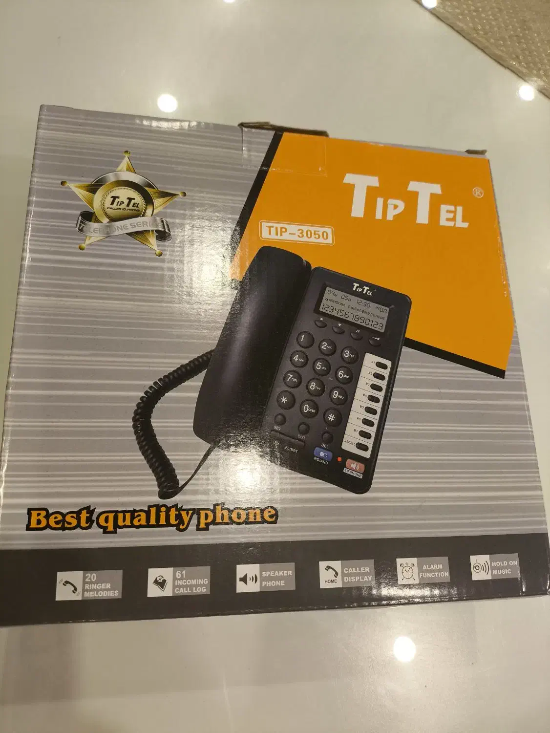 گوشی تلفن ثابت|تلفن رومیزی|پرند, فاز ۱|دیوار