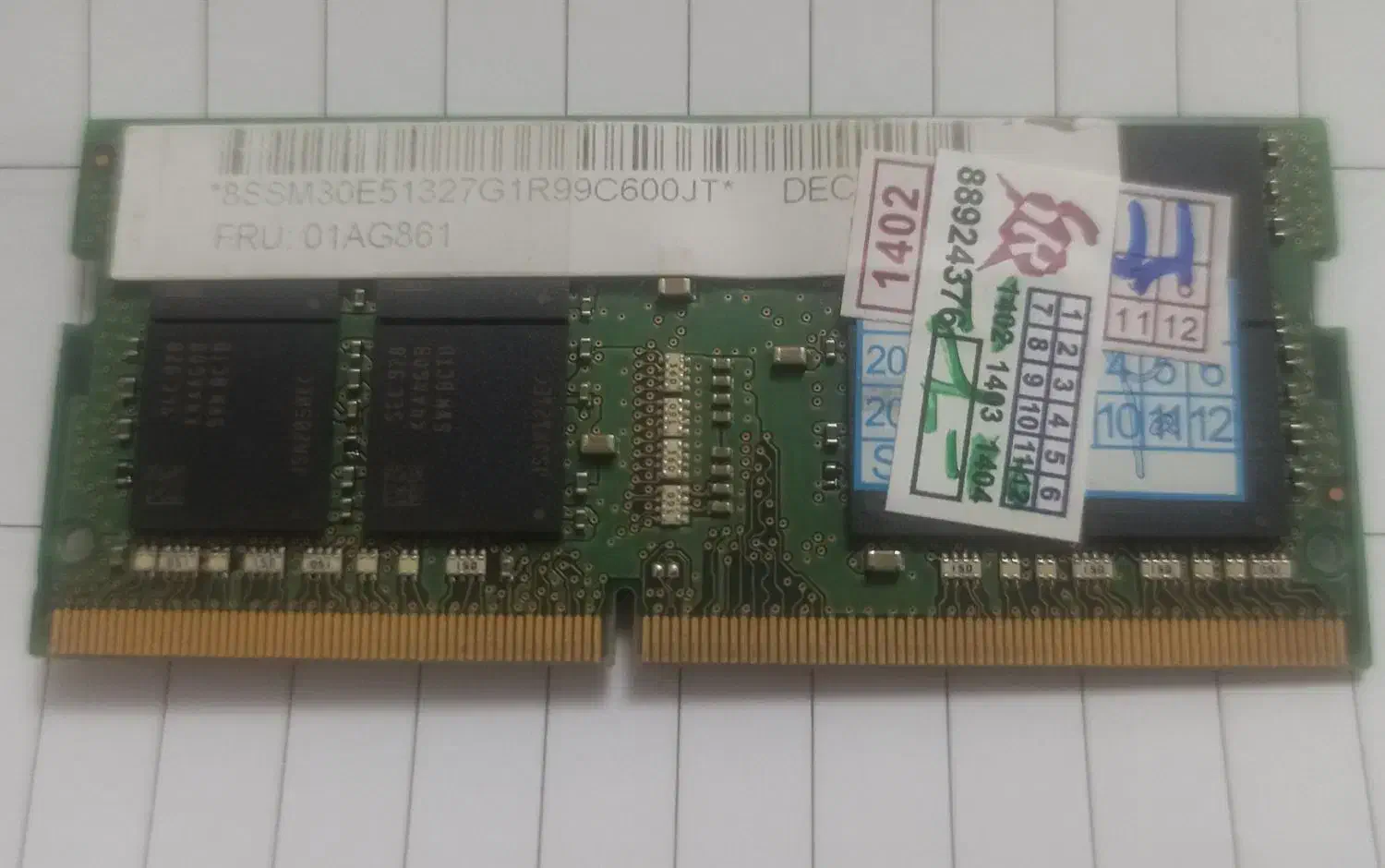 رم لپ تاپ 32 گیگ ddr4 سامسونگ 2666|قطعات و لوازم جانبی رایانه|یزد, |دیوار