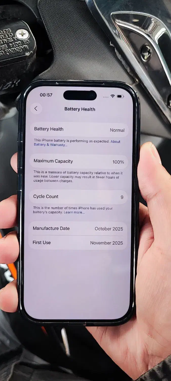 گوشی آیفون ۱۷ پرو ۲۵۶ سفید نقره ای|موبایل|تهران, ارم|دیوار