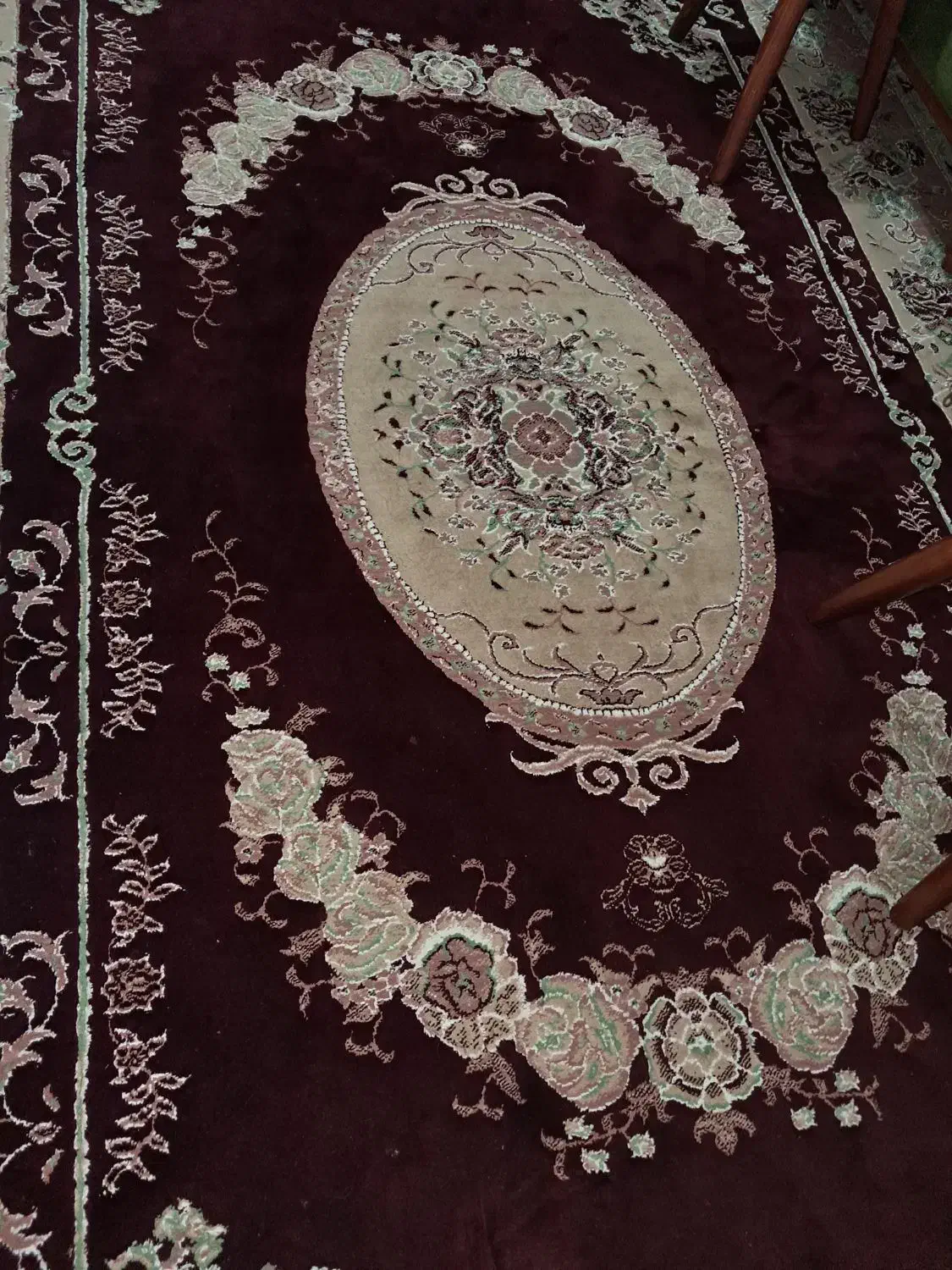 یک تخته فرش ۶ متری کاملا سالم .|فرش|رشت, پیرکلاچای|دیوار