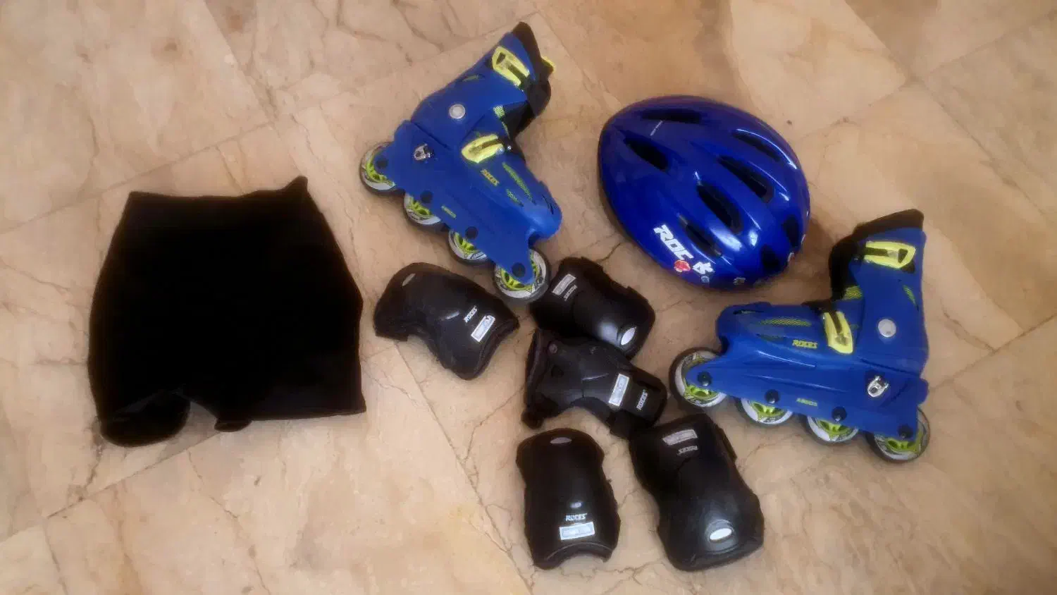 اسکیت روسز  Roces با کلیه ی لوازم|دوچرخه، اسکیت، اسکوتر|تهران, شهران شمالی|دیوار