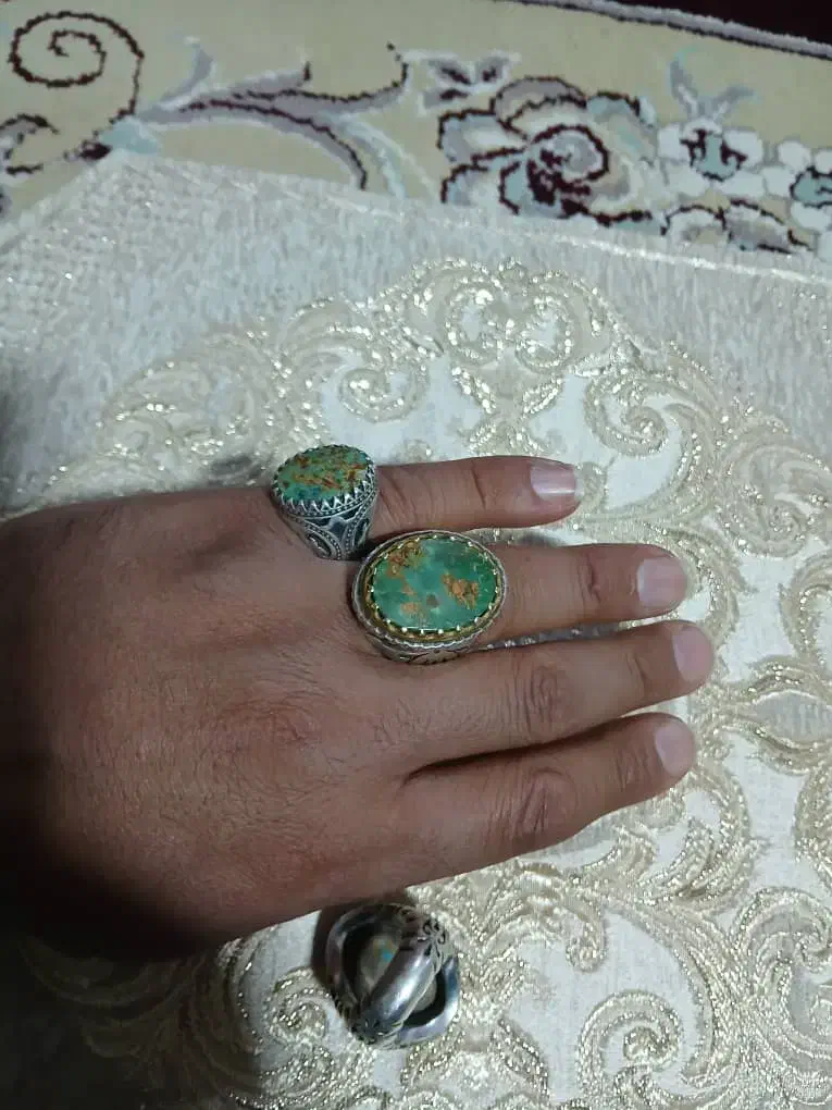 انگشتر نقره نیشابور فوری|جواهرات|آبیک, |دیوار