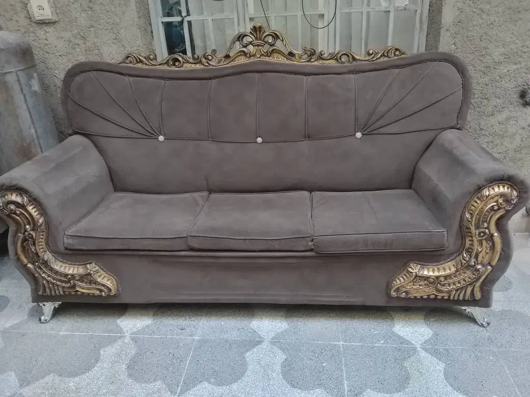 مبل هفت نفره|مبلمان خانگی و میز عسلی|شیراز, شهرک سعدی|دیوار