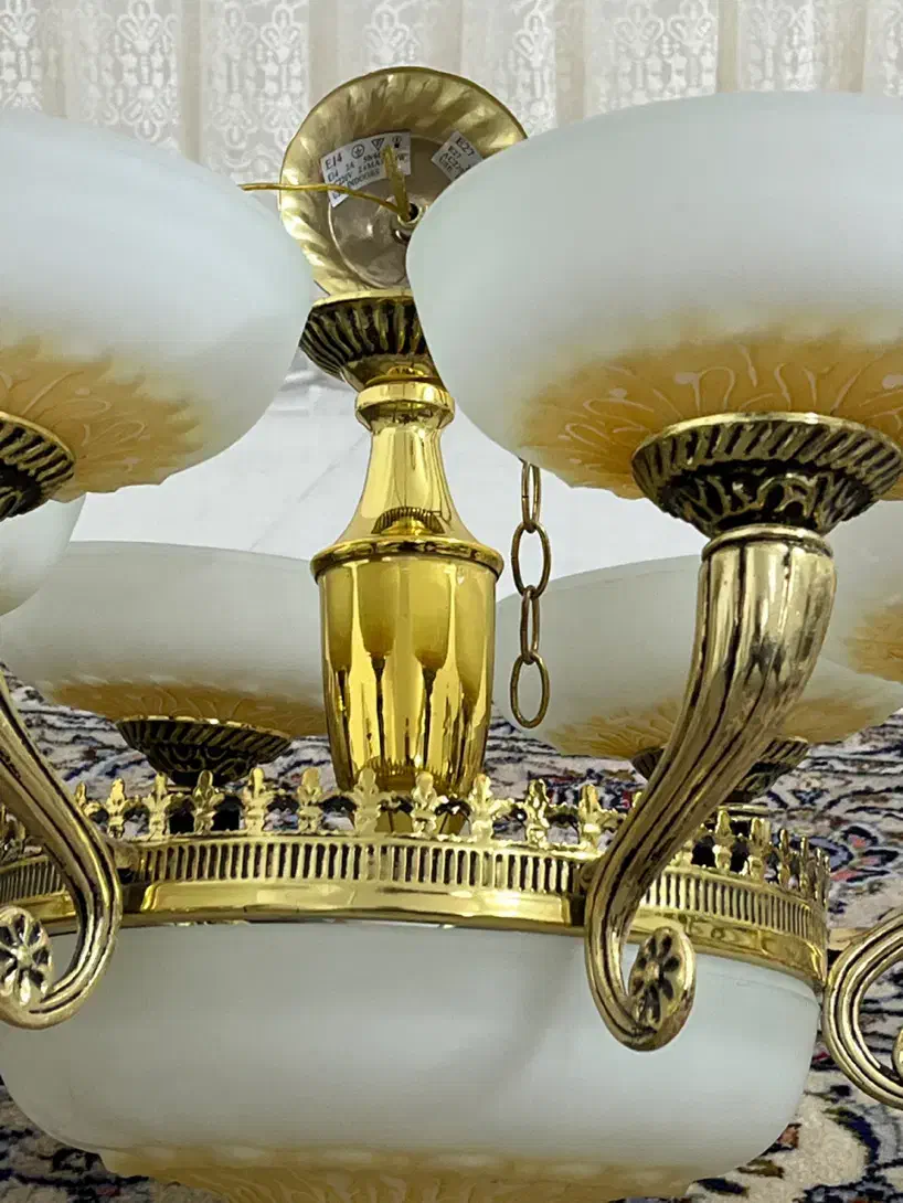 لوستر|لوستر و چراغ آویز|قم, باجک دو|دیوار