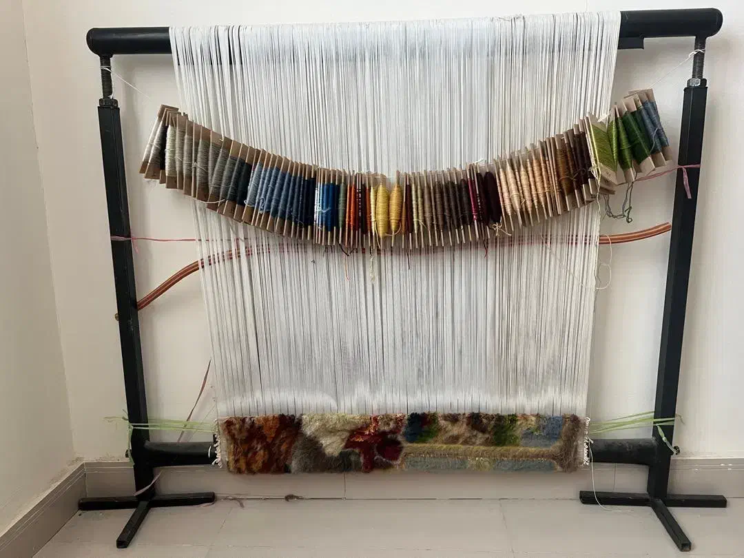 تابلوفرش نیمه کاره|تابلو فرش|مشهد, احمدآباد|دیوار