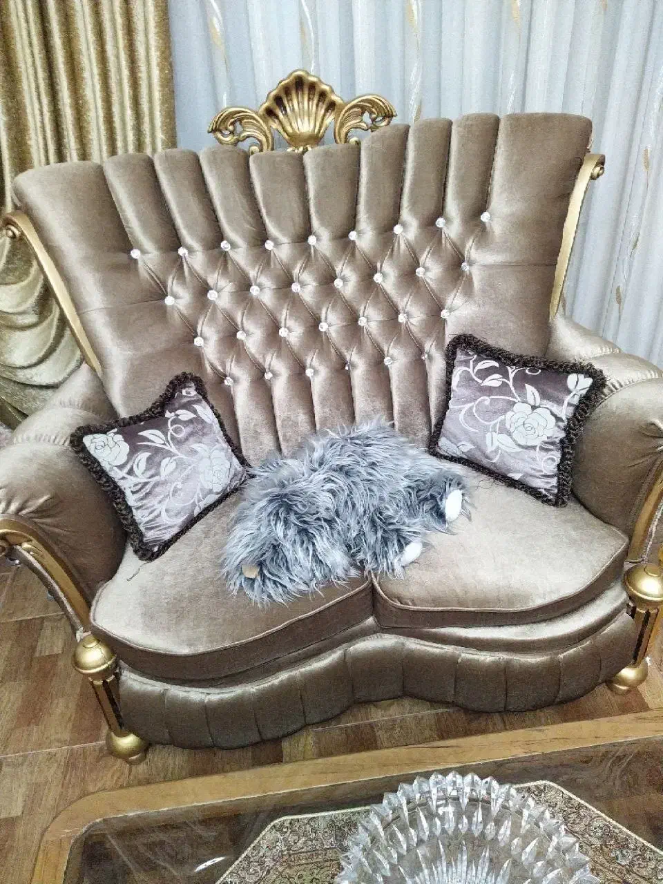 مبل 7نفره کلاسیک|مبلمان خانگی و میز عسلی|تربتحیدریه, منصوریه|دیوار