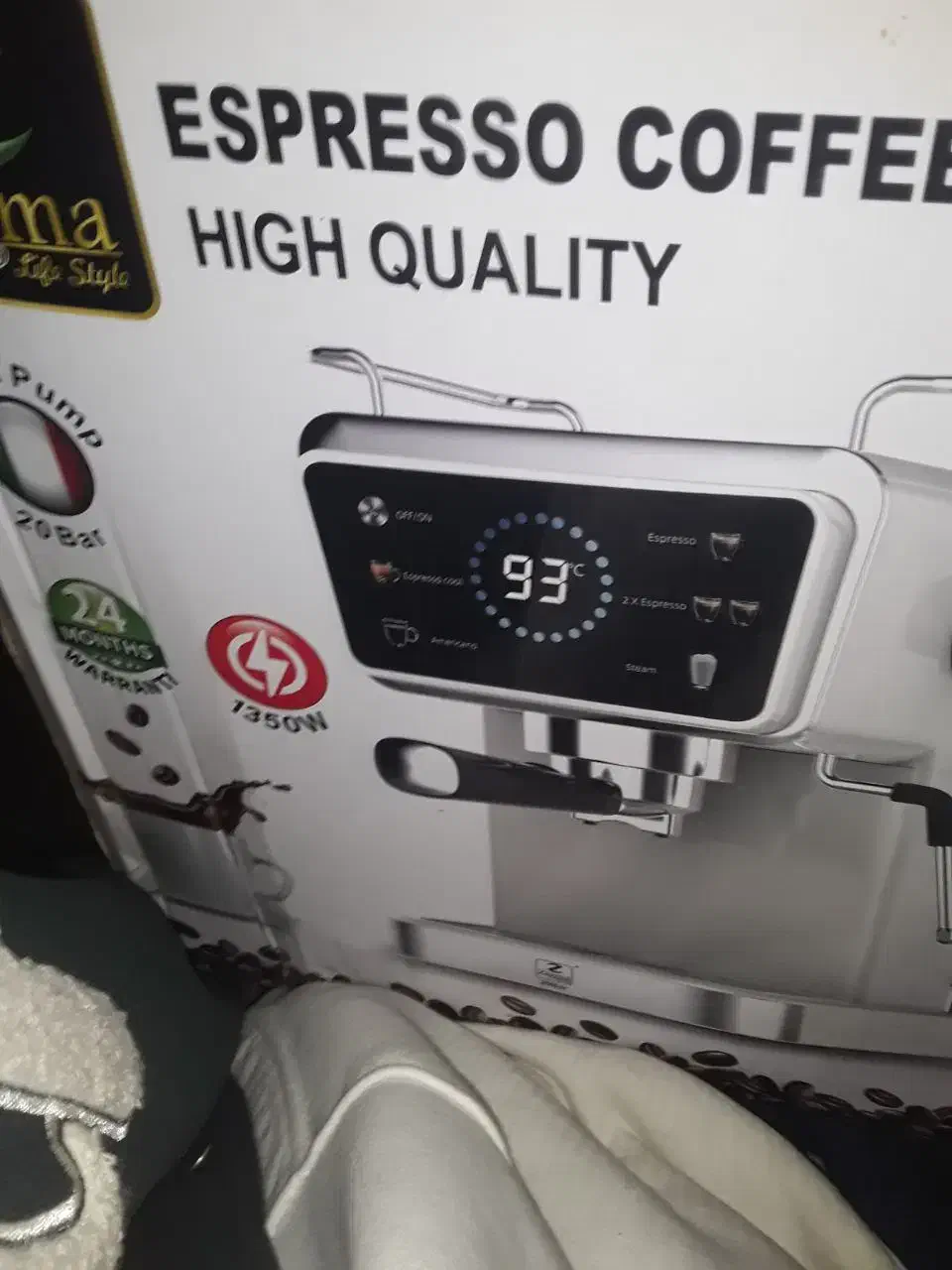 دستگاه اسپرسو ساز نیمه صنعتی|سماور، چای‌ساز، قهوه‌ساز|رفسنجان, |دیوار