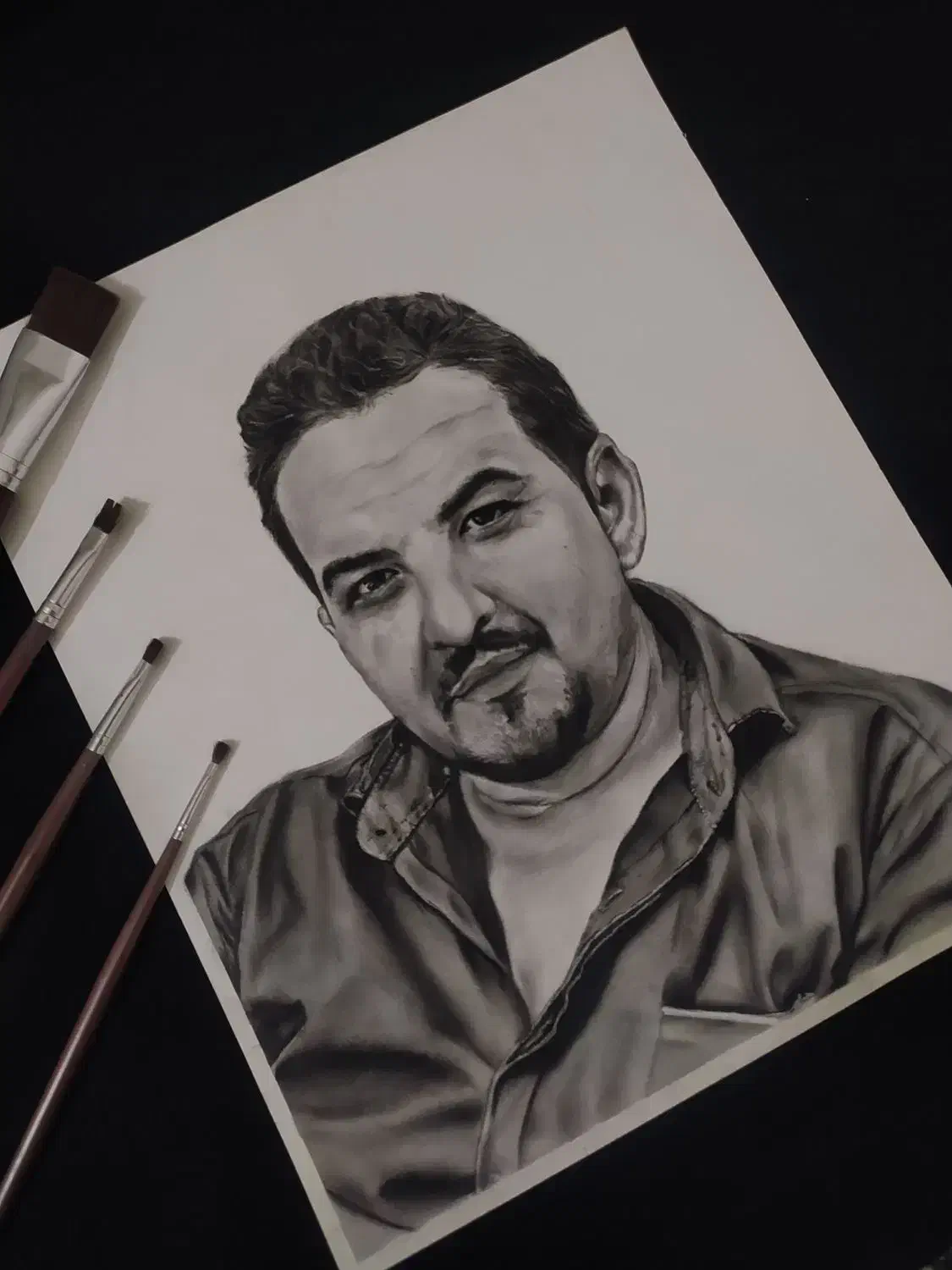 سفارش سیاه قلم تخفیف روز مادر و زن|تابلو، نقاشی، عکس|اهواز, زندوکیلی|دیوار