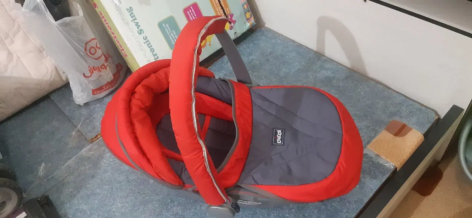 ست کریر و روروک و ساک حمل نوزاد در حدنو برند چیکو|کالسکه و لوازم جانبی|باوی, |دیوار