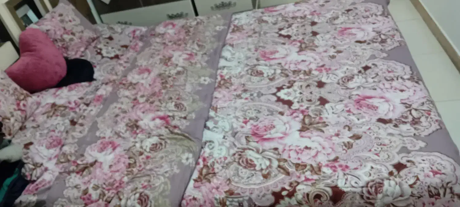 روتختی پنبه ای دونفره ۶تیکه درحدنو|سرویس روتختی|محمدشهر, همایون ویلا|دیوار