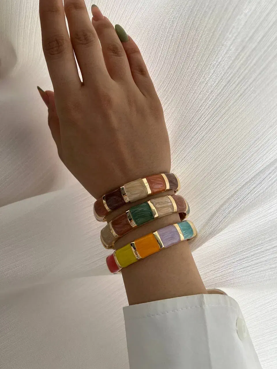 دستبنددبنگل مینا کاری(دیاموند گالری)|بدلیجات|تهران, امیریه|دیوار