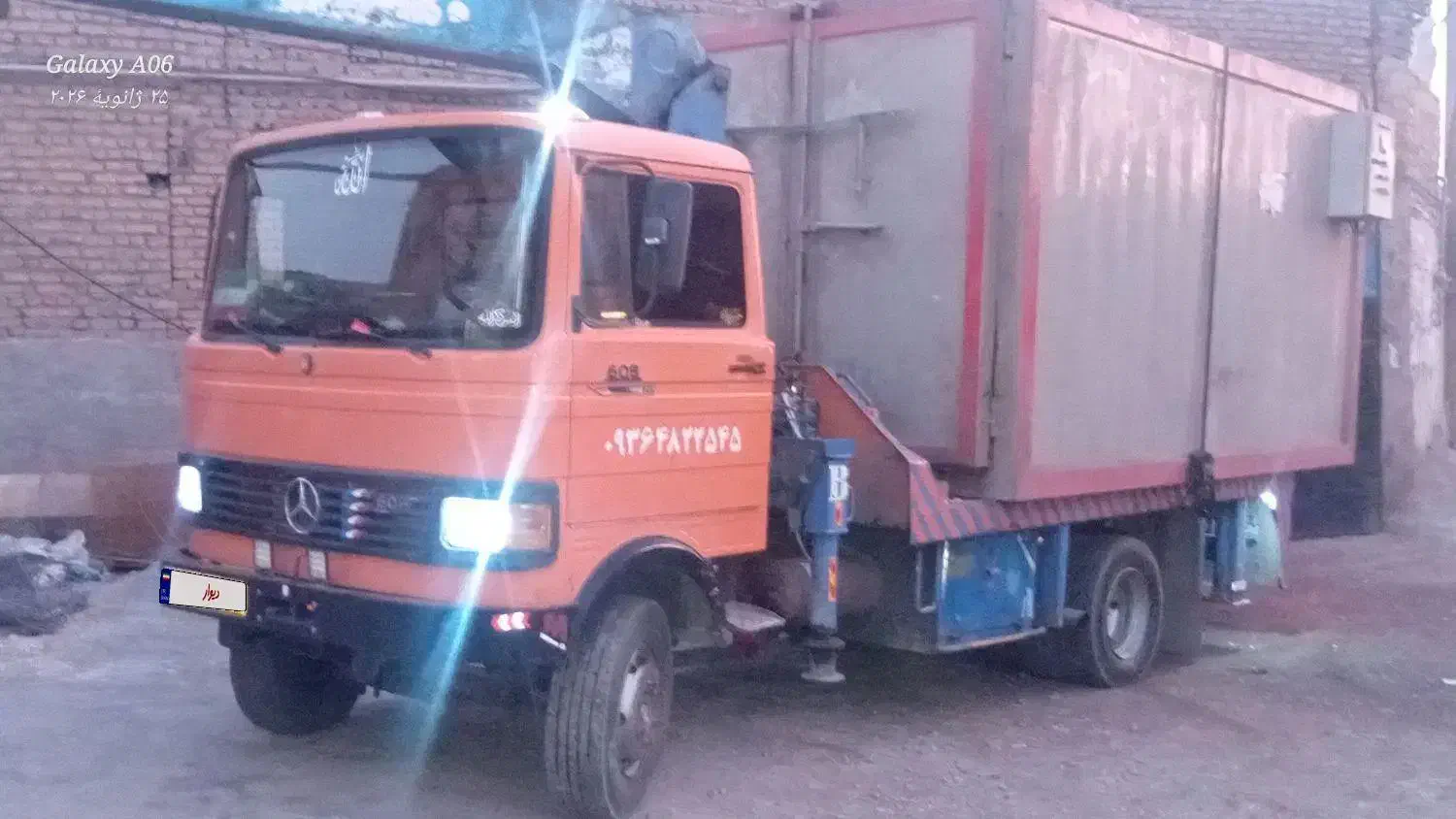 جرثقیل خاور۶۰۸|خودرو سنگین|قرچک, امین آباد|دیوار