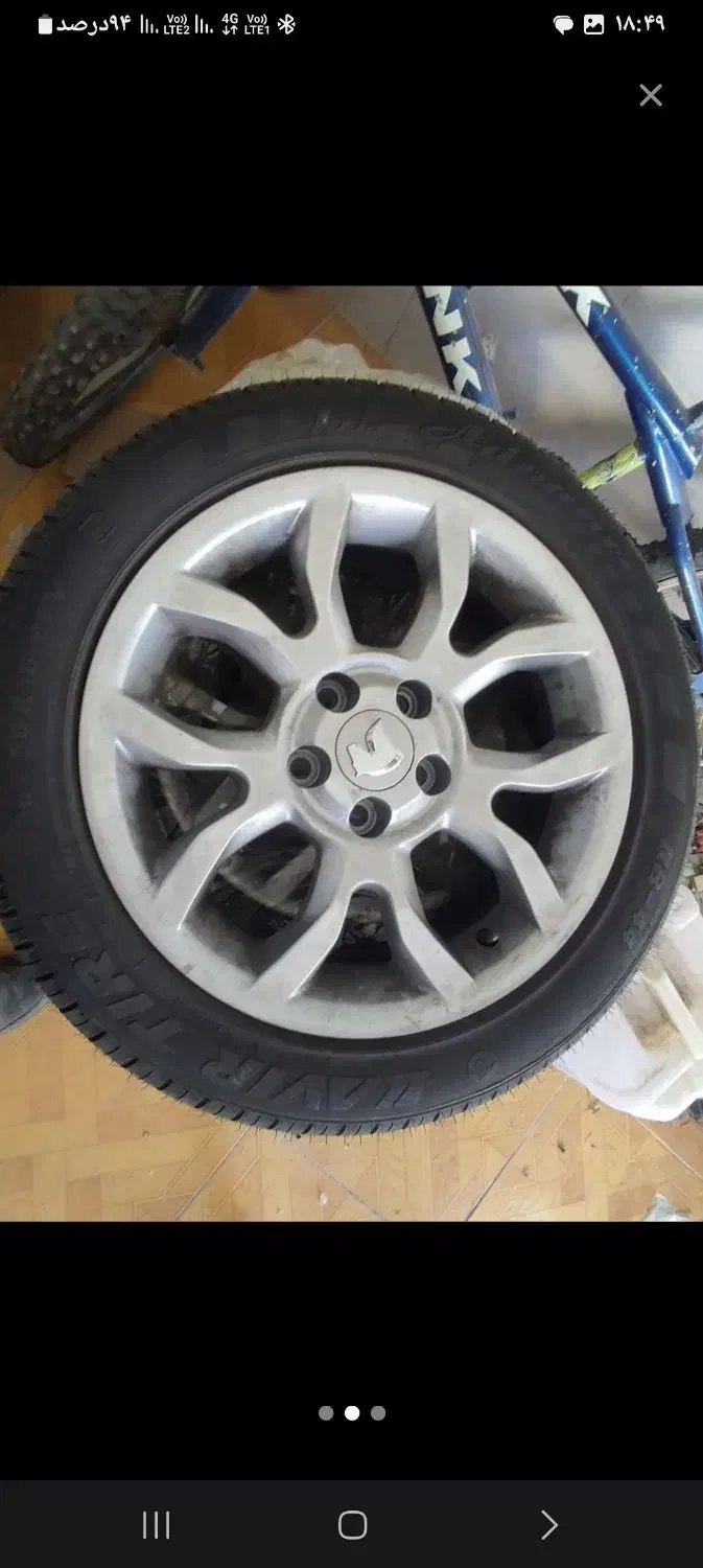 رینگ۵پیچ دنا توربو|قطعات یدکی و لوازم جانبی|شهریار, شهریار|دیوار