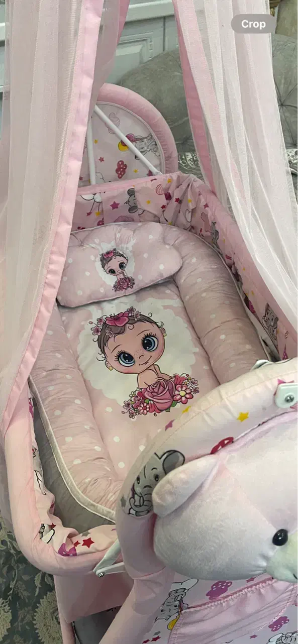 گهواره نوزاد سیسمونی|تخت و صندلی بچه|اسدآباد, |دیوار