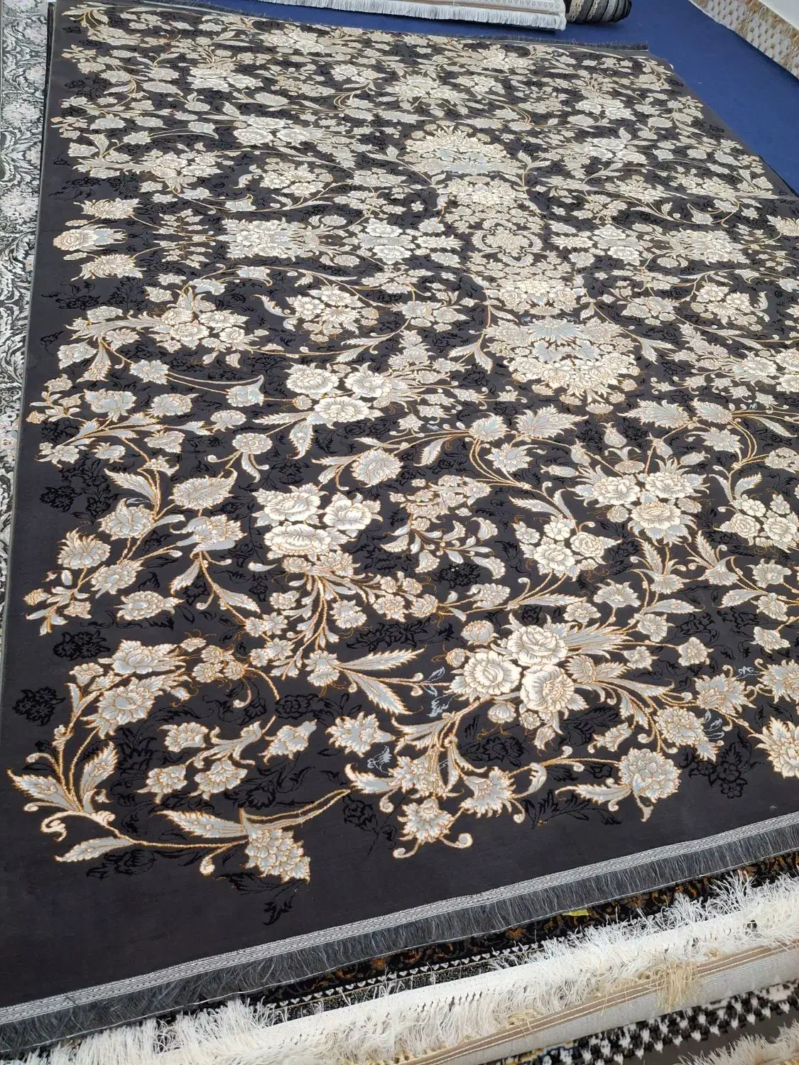 جفت فرش تمام نخ۷۰۰شانه آکبند|فرش|اندیمشک, |دیوار