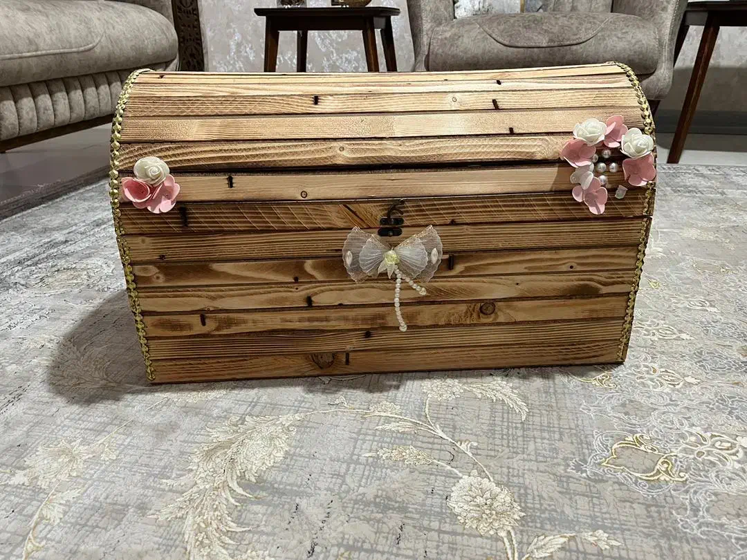 صندوقچه چوبی|صنایع دستی و سایر لوازم تزئینی|هشتگرد, شهرک المهدی|دیوار