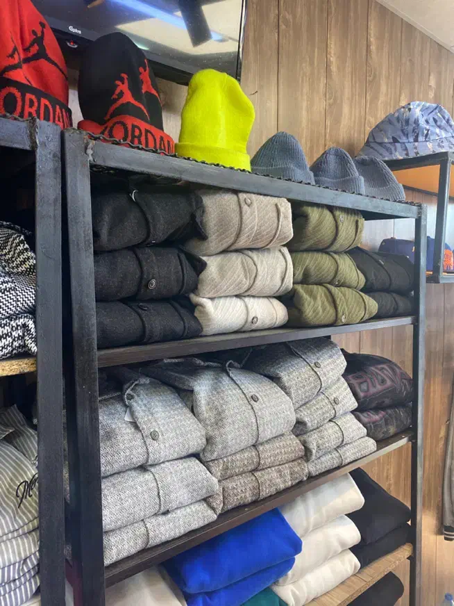 قفسه فلزی|کتابخانه، شلف، قفسه‌های دیواری|رشت, باهنر|دیوار