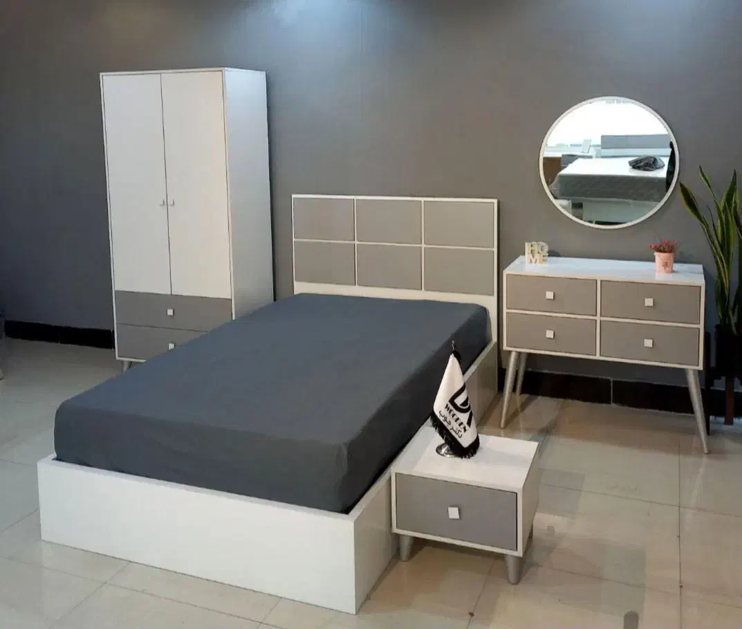 سرویس خواب مدل چوبی ۲۰۲۵|تخت و سرویس خواب|رشت, سیا اسطلخ|دیوار