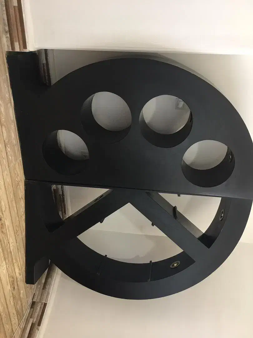 بوفه چوبی مدرن و جدید آلاژن دار و صفحه شیشه ای|بوفه، ویترین، کنسول|کازرون, |دیوار