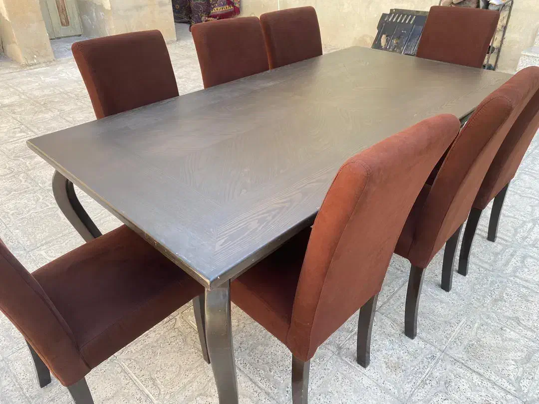 میز ناهار خوری و صندلی|میز و صندلی غذاخوری|کازرون, |دیوار