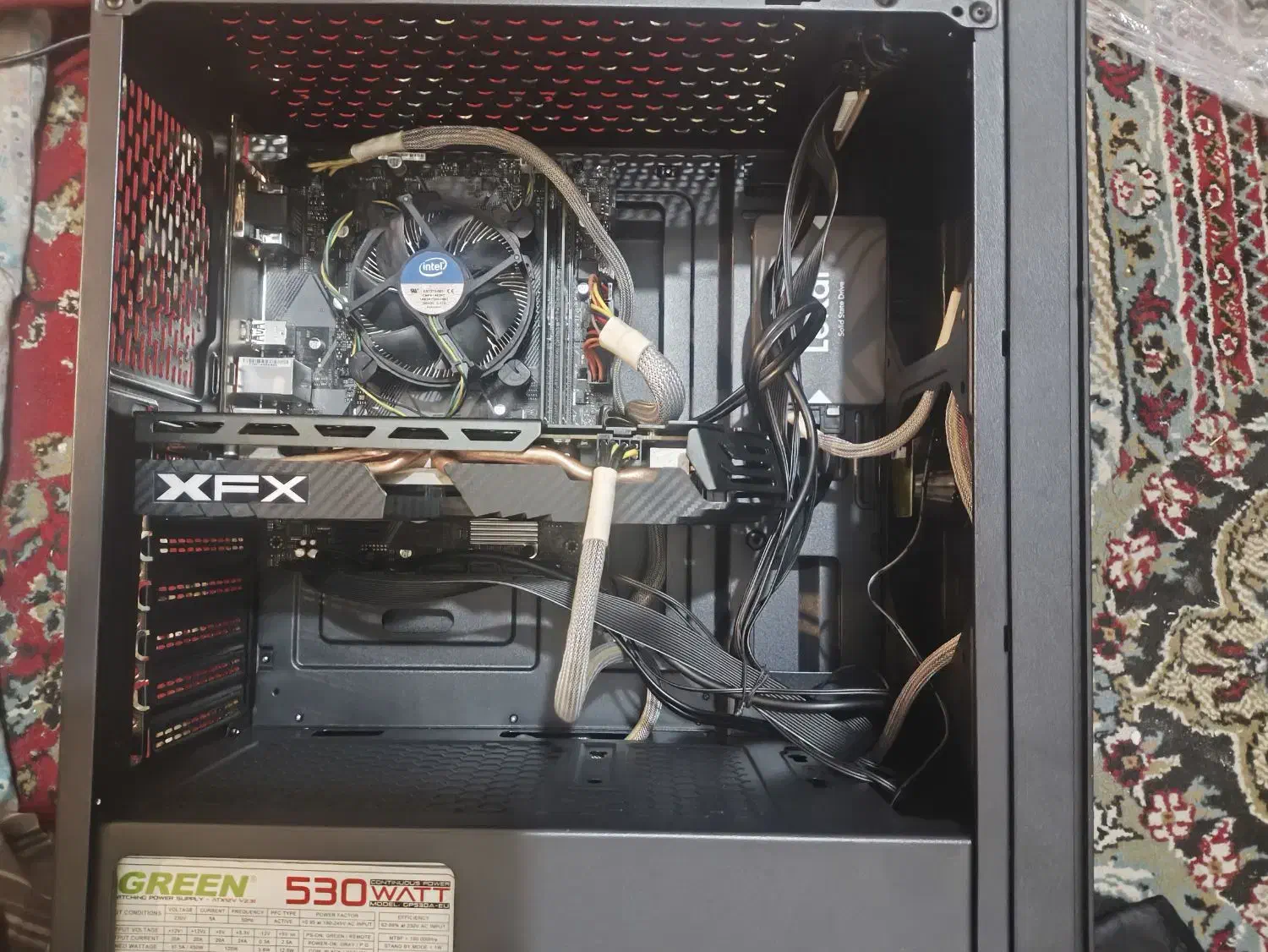 کیس گیمینگ نسل 9 کارهای سنگین RX 580|رایانه رومیزی|اهواز, منازل سپاه|دیوار