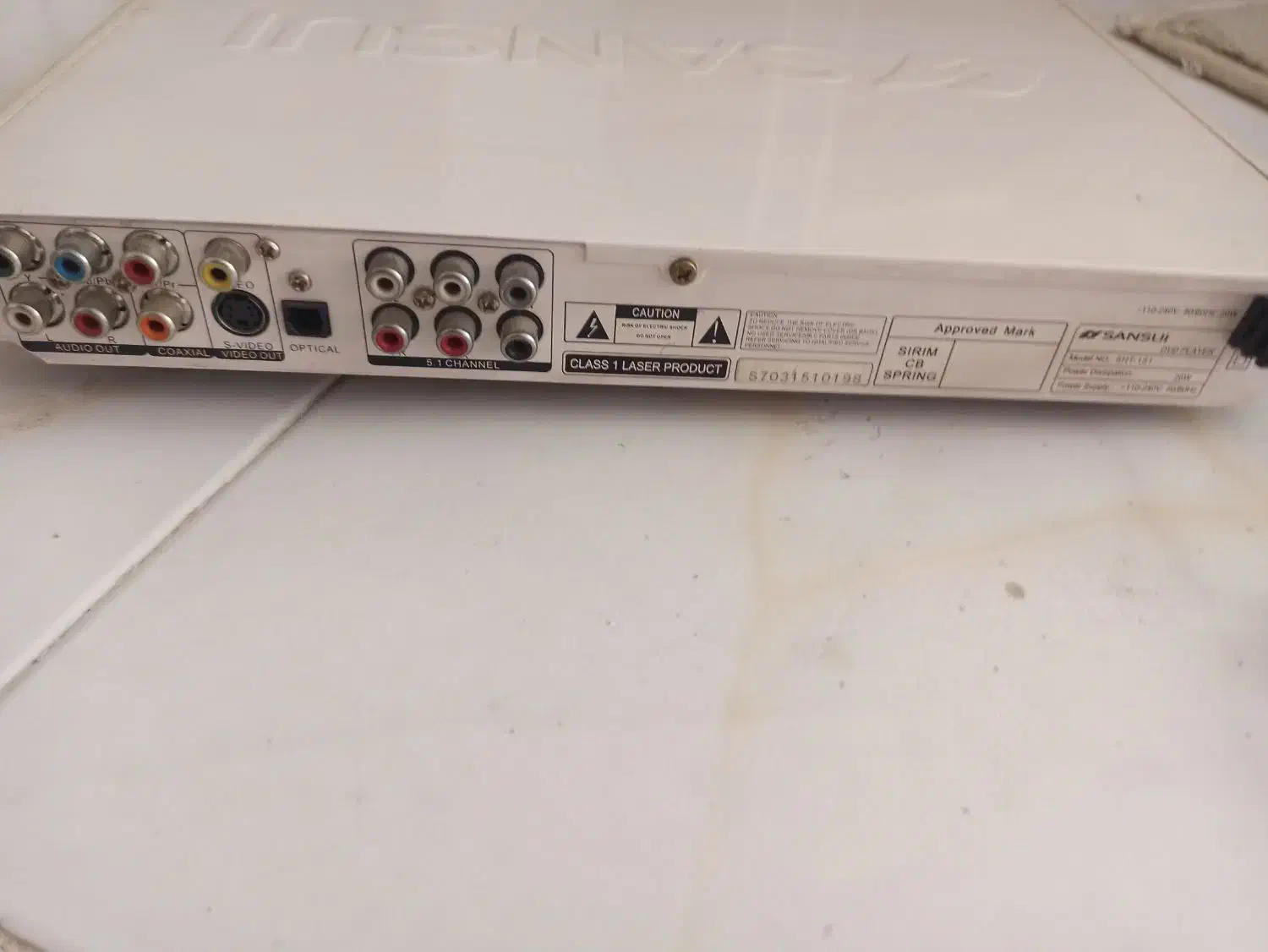 دی وی دی پلیر sansui|پخشکننده DVD و ویدیو|تهران, دهقان|دیوار